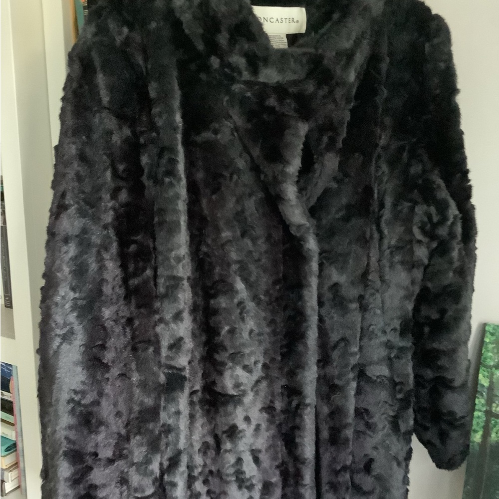 Doncaster Plush Black Teddy Jacket